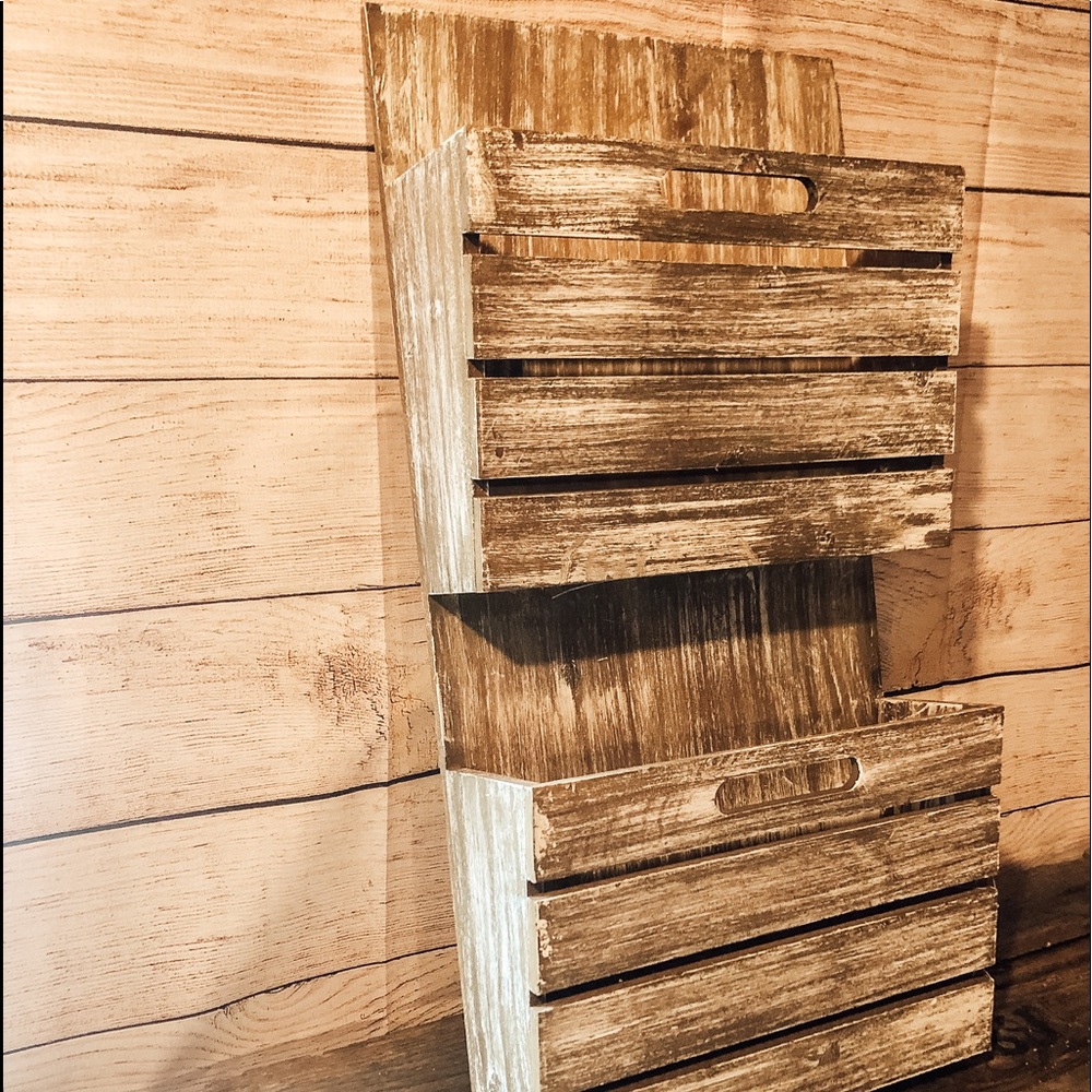 Farmhouse Hanging File Organizer